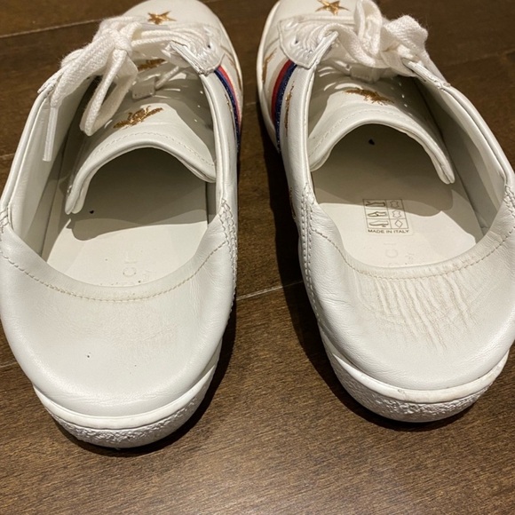GUCCI women’s Ace Bees and Star Soft Heel size 37 - Picture 7 of 11